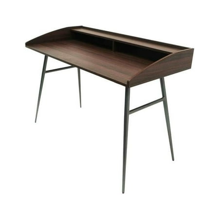 UPC: 0847365059836 | Unique Furniture Brown 260 Desk w/Shelf