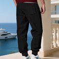 thumbnail image 4 of Men's Running Sports Pants New Male Fitness Workout Sweatpants Fashion Men's Clothing Lightweight Draped Sweatpants for Men New Streetwear Trousers Men Fitness Running Training Trousers, 4 of 4