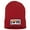 Red, variant on Top Headwear LGBTQ Love Pride Beanie - Men's Women's Winter Cuff Rainbow Beanie Cap, Black