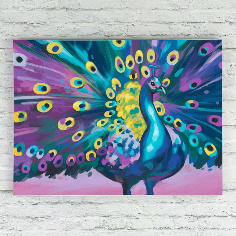 Peacock - Paint By Number For Adults 