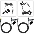 thumbnail image 3 of MYG Black Lapel Microphone for Shure For Sony Clip-On Wireless System With Cap, 3 of 5