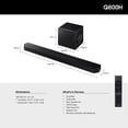 thumbnail image 3 of Samsung HW-Q800H Q-Series 5.1.2ch Dolby Atmos Soundbar with Subwoofer 2026, 3 of 17