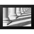 thumbnail image 2 of Design Fabrikken 24x17 Black Modern Framed Museum Art Print Titled - Pillars 1, 2 of 5