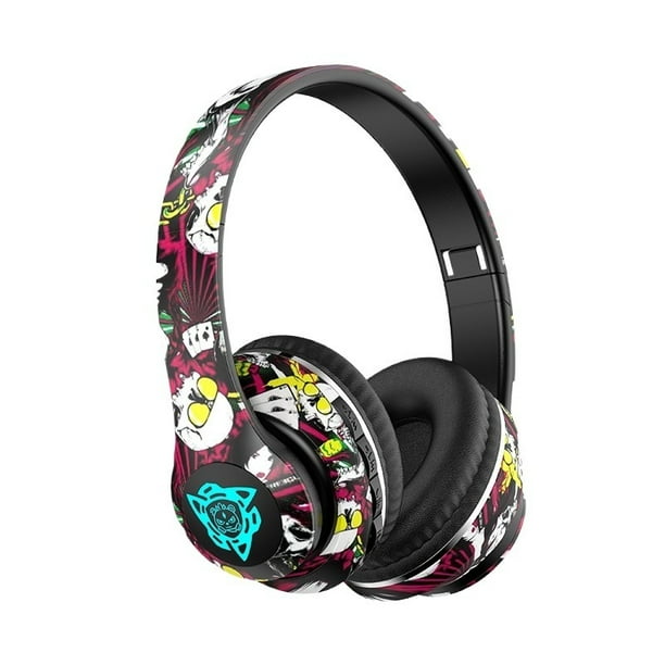 Auriculares Bluetooth Tuya luminosos, inalámbricos, deportivos y con música for teléfonos móviles.
