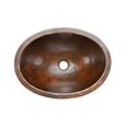 thumbnail image 3 of Premier Copper Products BSP3-LO19FDB Oval Under Counter Sink with Vessel Faucet, 3 of 4