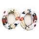 thumbnail image 2 of Moyic Cojín para auriculares, almohadillas para los oídos, orejera de malla, estampado Floral, protección auditiva, accesorios para Relojes inteligentes Estampado floral blanco, 2 of 6