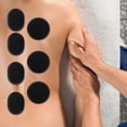 thumbnail image 4 of unbranded 6Pcs Black Basalt Massage Rocks Stones for Muscle Relief Spa, 4 of 6
