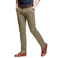 thumbnail image 1 of Pantalones a juego para hombre, ajustados, cónicos, elásticos, casuales 8050, 1 of 6