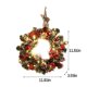 thumbnail image 3 of Fiudx Liquidación De Decoración Del Hogar Por Menos De $5 Corona De Navidad Iluminada En oro Puerta De Entrada De Madera De Hierro forjado Corona De Navidad/Corona De Otoño/Corona De Puerta De Casa I, 3 of 7
