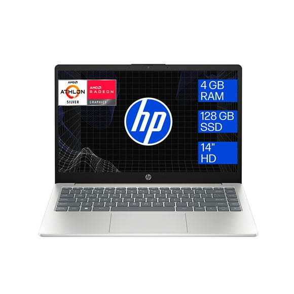 Laptop HP 14-em0033la AMD Athlon Silver 4GB RAM 128 SSD HD
