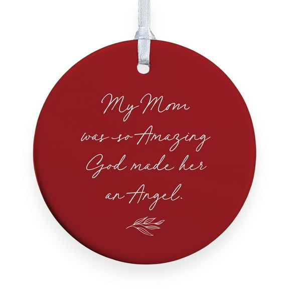Personalization Mall So Amazing God Made An Angel Ornament, Mom