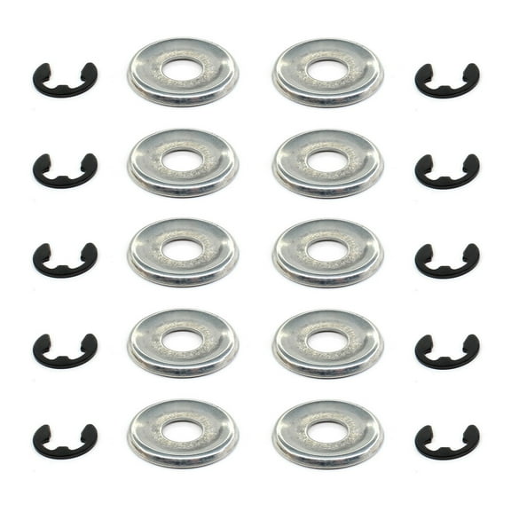 "10x Clutch Washer E-Clip For Stihl MS260 MS290 MS440 MS460 MS660  MS180 017 MS170 MS250 MS230 021 MS210 Chainsaw "