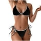 thumbnail image 1 of Traje de baño para mujer, moda, cómodo, bikini, traje de baño liso para mujer, bikinis, trajes de baño para mujer, conjuntos de bikini para mujer, trajes de baño bikini para mujer, 1 of 7