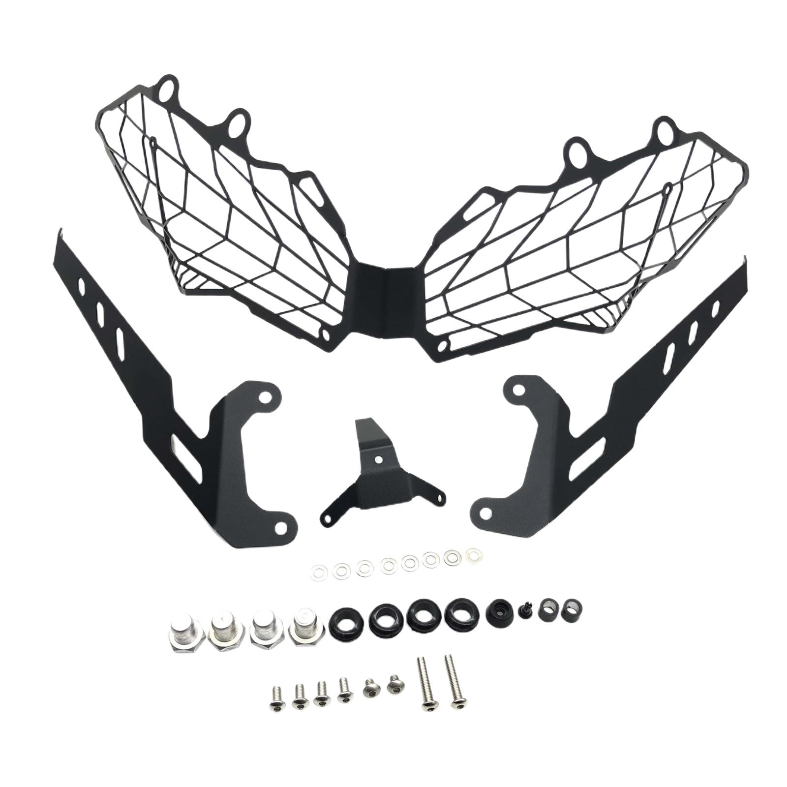 Motorcycle Headlight Guard, Headlight Protector Grille Covers, Replaces