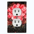 thumbnail image 1 of Metal Light Switch Plate Cover Romantic Paris Couple Eiffel Tower Bicycle Red Balloons PRS020, 1 of 13