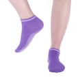 thumbnail image 1 of Ladies' Solid Color Backless Grip Socks Yoga Ankle Sports Socks Ladies' Anti Slip Slippers Socks, 1 of 3