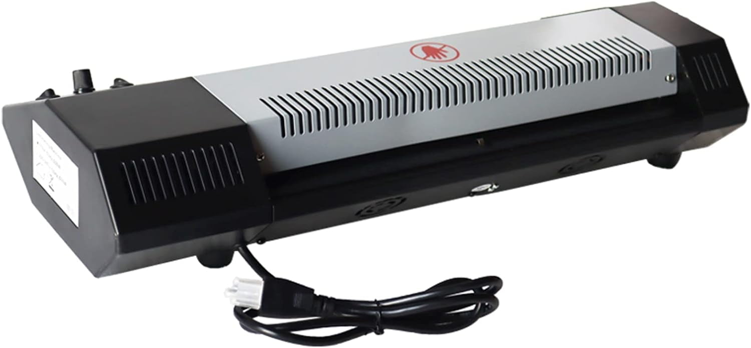 A3 Laminator Hot Cold Laminating Machine 13" Desktop Thermal Laminator 4 Roll Pouch Film Laminating Machine
