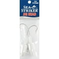 thumbnail image 2 of Sea Striker 2-oz Jig Heads, 2pk, Pearl, 2 of 3