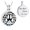 Customize, variant on Paw Print Urn Necklace For Ashes Dog Cat Charms Pendant Cremation Jewelry Cat Dog Memorial Gifts Stainless Steel Urn Necklace Ash Holder for Women Men