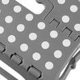 thumbnail image 5 of Casafield 13" Folding Step Stool with Handle - Gray, Collapsible Foot Stool for Adults, 5 of 7