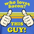 thumbnail image 3 of CafePress - This Guy Loves Bacon! T Shirt - Men's Classic Graphic Cotton T-Shirt, 3 of 4