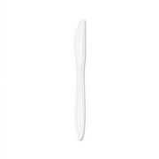 Dart Style Setter Mediumweight Plastic Knives, White, 1000/Carton -DCCK6BW