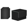 thumbnail image 4 of Caja para más de 100 cartas coleccionables con fundas premium y cierre magnético Negro, 4 of 9
