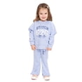 thumbnail image 5 of Stitch Toddler & Big Girls Active Graphic Sweatshirt with Long Sleeves, Sizes 12M-12, 5 of 6