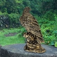 thumbnail image 3 of Gonnely Simulation Eagle -Simulation Eagle Decor Artificial Resin Animal Model Home Garden Decoration Ornament Gift, 3 of 8