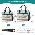 thumbnail image 2 of Medium Cooler Bag Lunch Bag Portable Meal Bag Work Meal Bag Outdoor Meal Bag Travel Meal Bag Picnic Meal Bag Going Out Meal Bag Flying Fish, 2 of 6