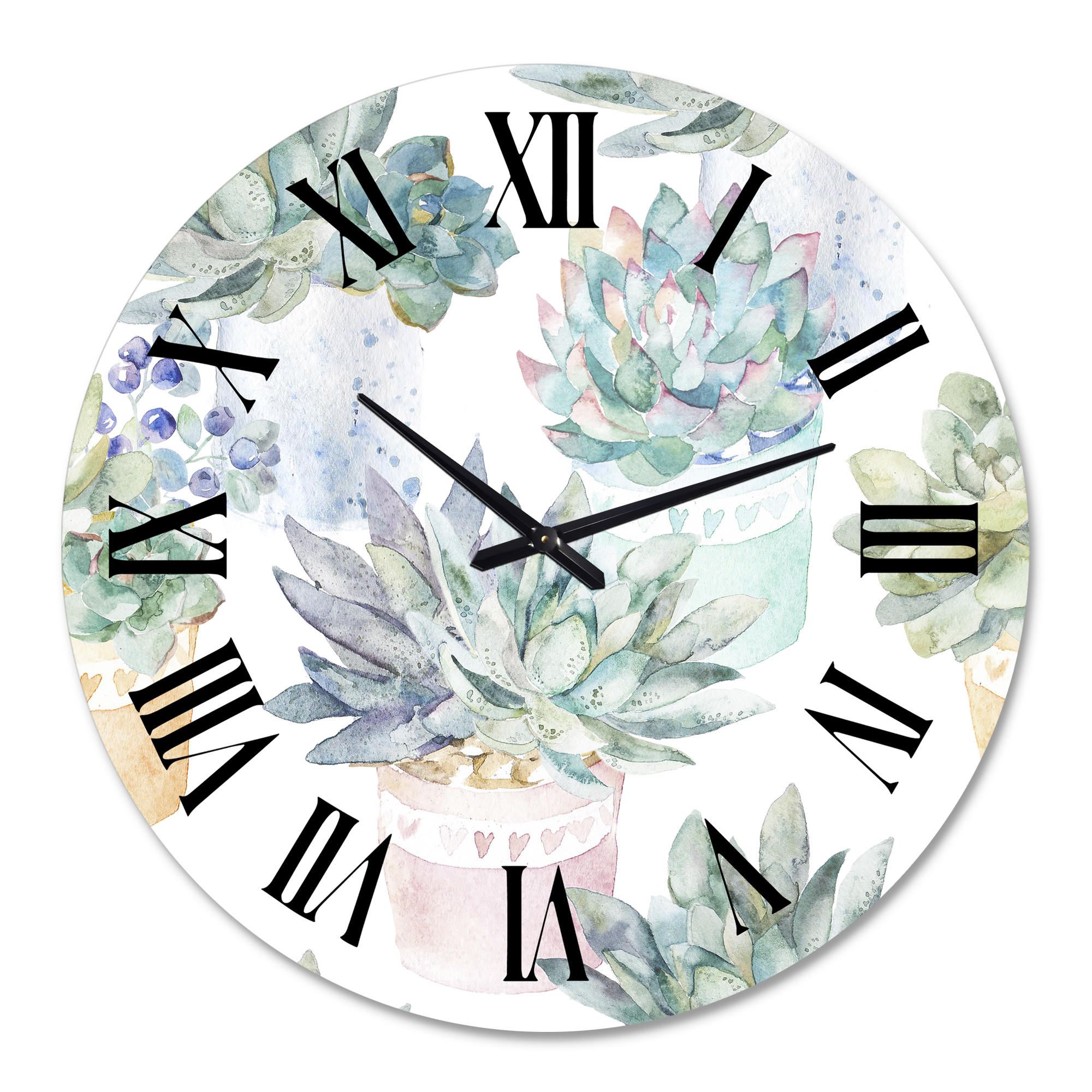 Designart 1 in Traditional Wall Clock