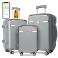 thumbnail image 1 of IMGadgets Go Luggage 3pc Set (Silver), 1 of 1