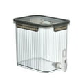thumbnail image 2 of Clearance Storage Containers under $7 Drink Dispenser For Fridge 2.5L Beverage Dispenser With Lid And Plastic Clear Lemonade Juice Container With Faucet For Home Picnic Camping Party, 2 of 9