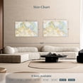 thumbnail image 4 of Elephant Stock Marble Stone Abstract Wall Art - Horizontal Canvas Wall Art - Living Room Wall Decor - Abstract Canvas - Gold And Beige Decor - 48" x 32", 4 of 8