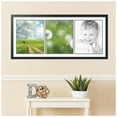 thumbnail image 2 of ArtToFrames Collage Photo Picture Frame with 3 - 14x17 Openings, Framed in Black with Super White and Black Mats (CDM-3926-65), 2 of 8