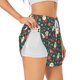thumbnail image 1 of Balery Santa Claus Pantalones cortos deportivos para mujer con forro y dos bolsillos, elásticos, para entrenamiento, gimnasio, yoga-XX-Large, 1 of 7