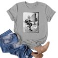 thumbnail image 2 of Women's Vintage Dolly Shirts Country Music Legend T-Shirt Parton Memorial Tee Shirts Retro Graphic Tees Tshirt Casual Short Sleeve Tops XXXL, 2 of 4