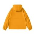 thumbnail image 3 of Gytharion Mens Waterproof Hooded Jackets Lightweight Casual Full Zip Windbreaker Coat with Pockets Fashion Solid Long Sleeve Punching Jackets for Outdoor Hiking Travel, 3 of 7