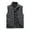 Grey, variant on Men's Outdoor Stand Collar Jacket Vest Casual Padded Vest Coats