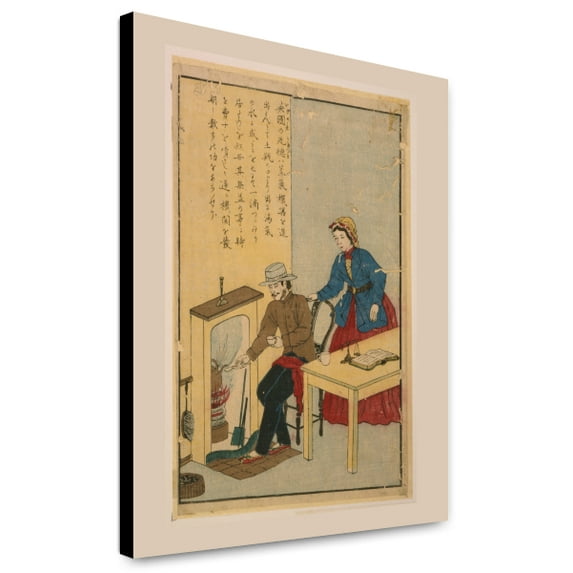 Canvas Print: James Watt, Inventor Of The Steam Engine, circa 1850