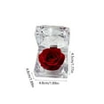 thumbnail image 3 of TanSiDing 3pcs Romantic Proposal Ring Box with Preserved Rose and LED Lights, Surprise Engagement Jewelry Gift for Wedding, Anniversary, Velvet Lined Keepsake Display Case, 3 of 6