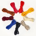 thumbnail image 1 of Qiyao Agujetas semicírculo 50-200CM 7MM de ancho cordones de zapatos cordones de poliéster semiredondos para zapatillas de deporte oso de fresa Electrónica, 1 of 6