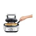 thumbnail image 3 of Máquina para hacer gofres Breville No-Mess Inoxidable, 3 of 3