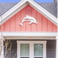 thumbnail image 2 of Outdoor Dolphin Sign – Coastal Beach House Wall Decor, PVC Dolphin Indoor Outdoor Use, Nautical Marine Animal Decor for Pool, Shed, Garage (17.5 Inch), 2 of 8