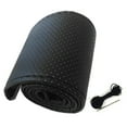 thumbnail image 1 of Steering Wheel Cover Set, Universal Car Steering Wheel Cover Simple Disassemble Perforated Easy To Carry  For 15in Diameter Black,Black Red,Beige,Gray, 1 of 1