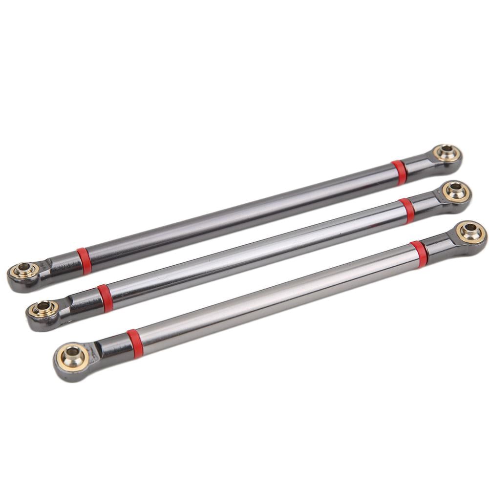 Kit De 10 Varillas De Dirección Para Crawler Axial SCX10 - Plata, 324mm Entre Ejes