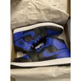 thumbnail image 4 of Ni - ke Ni - ke Air Jordan 1 Mid Black/Hyper Royal-White Mens Size 17 | 554724-077, 4 of 5