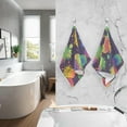 thumbnail image 3 of Dreamtimes Rainbow Pineapples Bath Towels Set 16×28 inches, Cotton Face Towel Water Absorbent Lightweight Quickdry Hand Towels for Bathroom Ktichen Travel Gym, 3 of 7