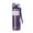Purple, variant on Sports Water Bottles with Removable Straw Leak-proof Flip Top Lid, Water Bottles with Strap for School, Fitness, Gym, Outdoor (Black)