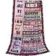 thumbnail image 4 of LHSHID to My Sister Blanket Birthday Gifts Quilt Ultra Soft Micro Fleece Throw Blankets for Thanksgiving Christmas Bed Sofa Travel Beach 60x80in, 4 of 6